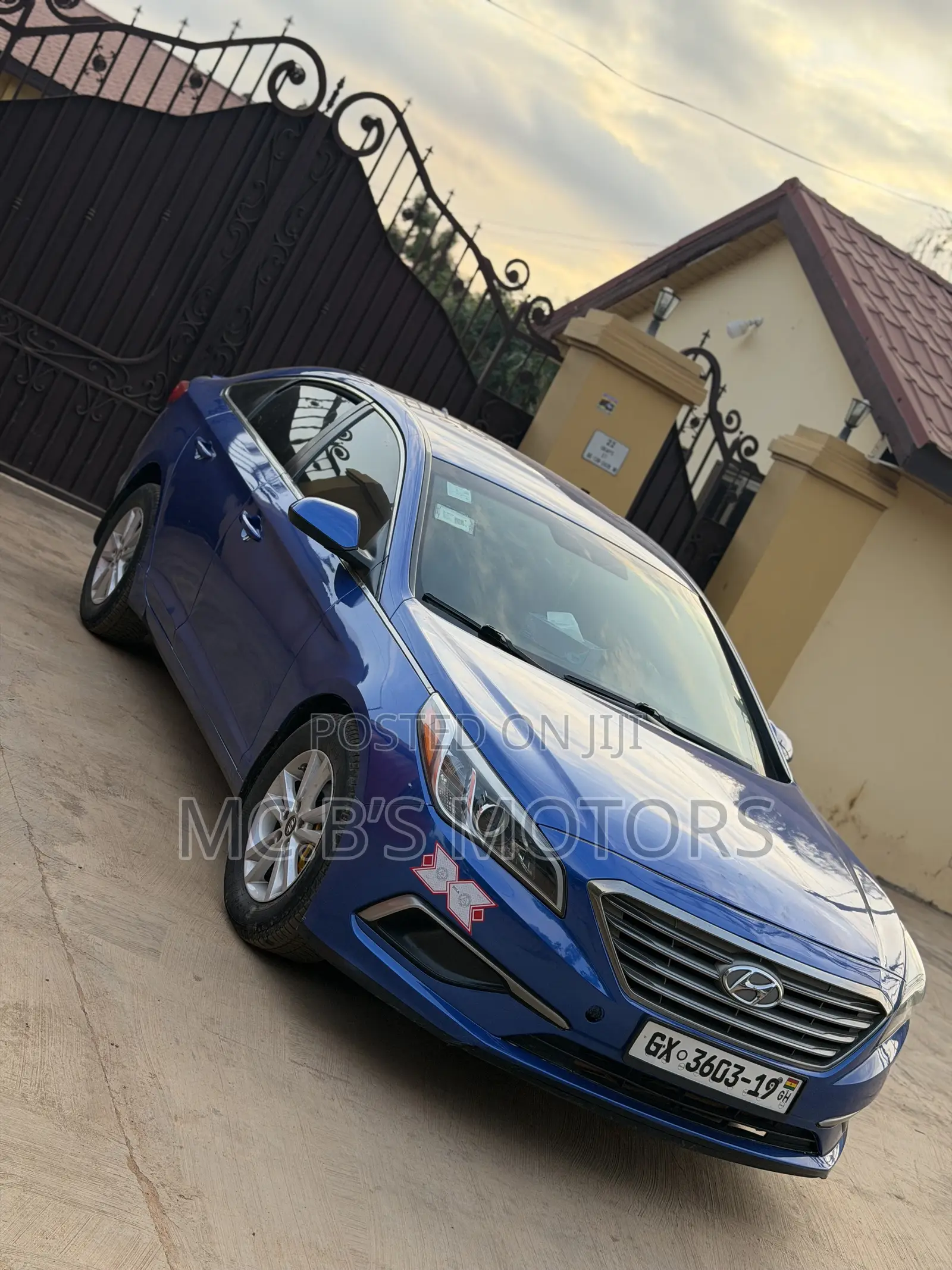 Hyundai Sonata 2016 Blue