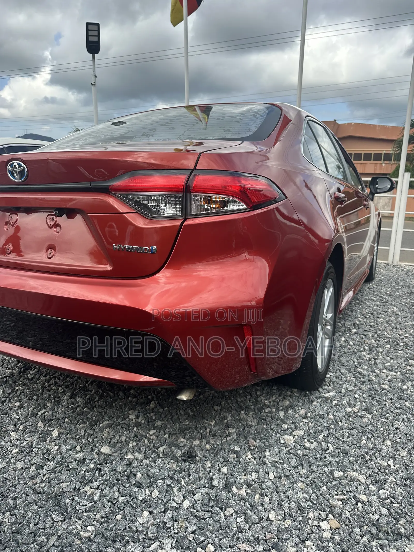 Toyota Corolla SE 2021 Red