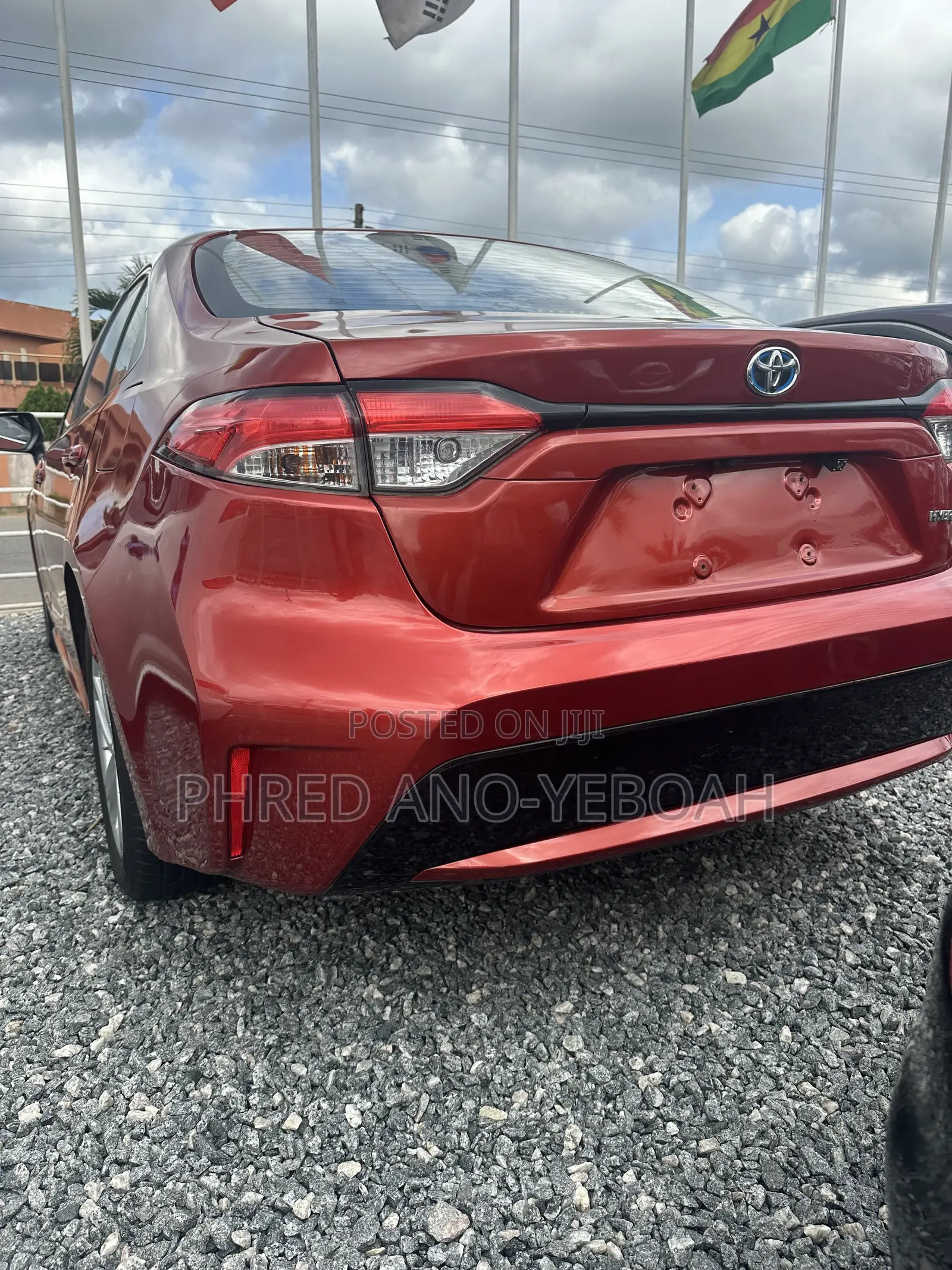 Toyota Corolla SE 2021 Red