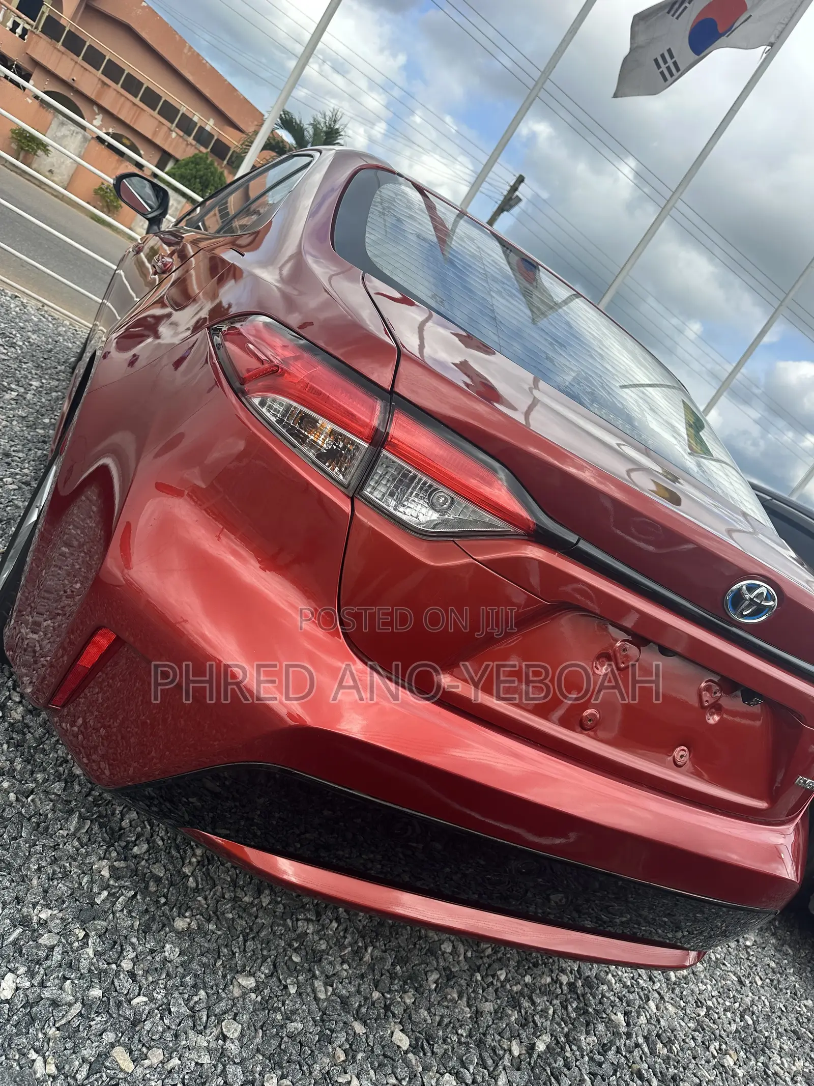 Toyota Corolla SE 2021 Red