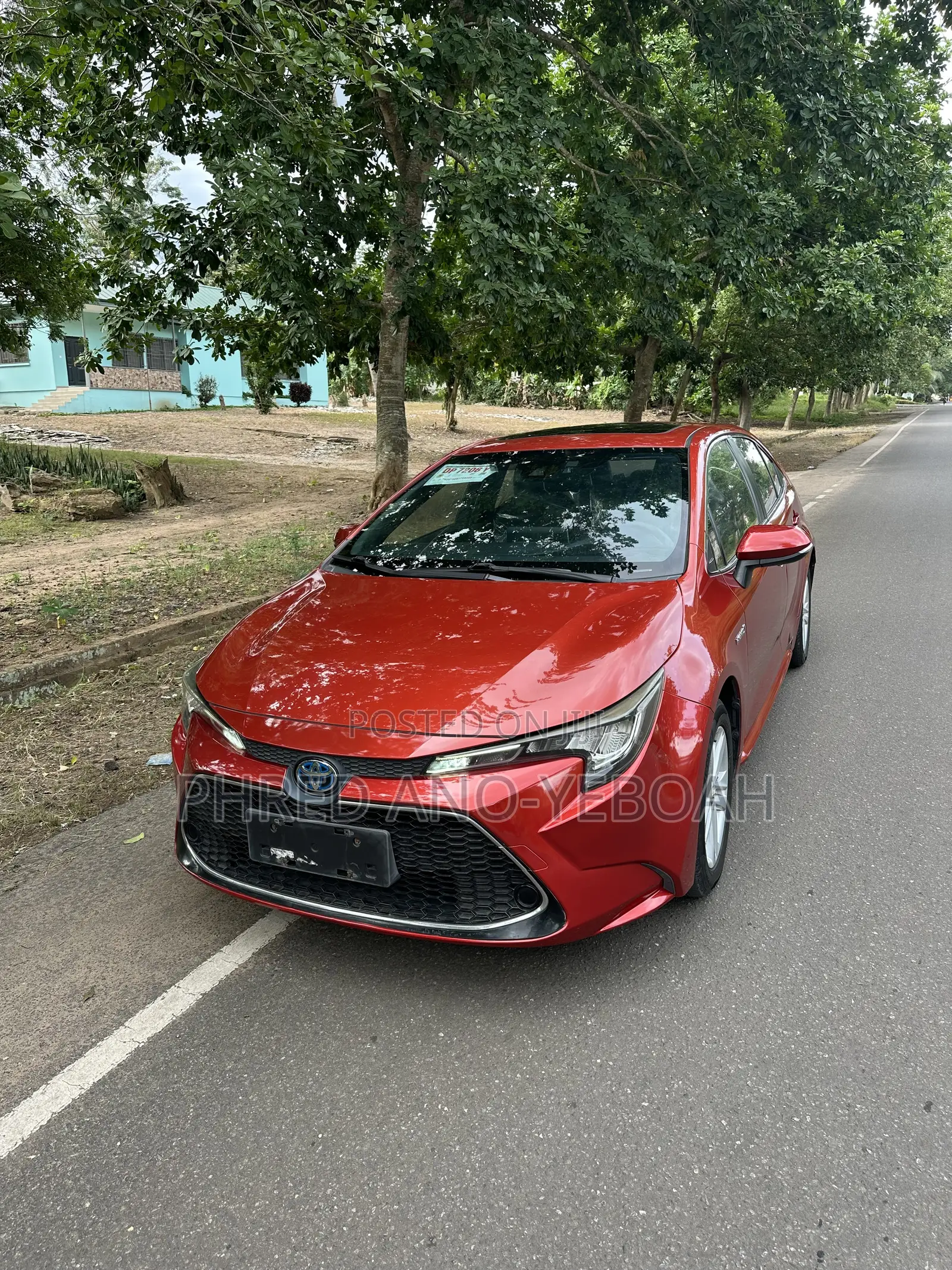 Toyota Corolla SE 2021 Red