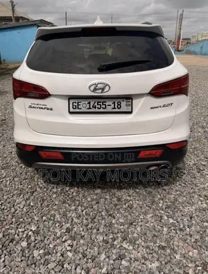 Hyundai Santa Fe 2015 White