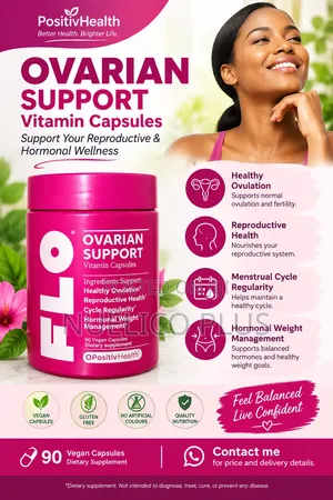 Ovarian Support Vitamin Capsules – 90 Capsules