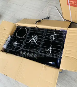 Ultra Perfect Black Inbuilt Kenwood 4+1 Hob