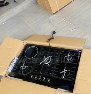 Ultra Perfect Black Inbuilt Kenwood 4+1 Hob