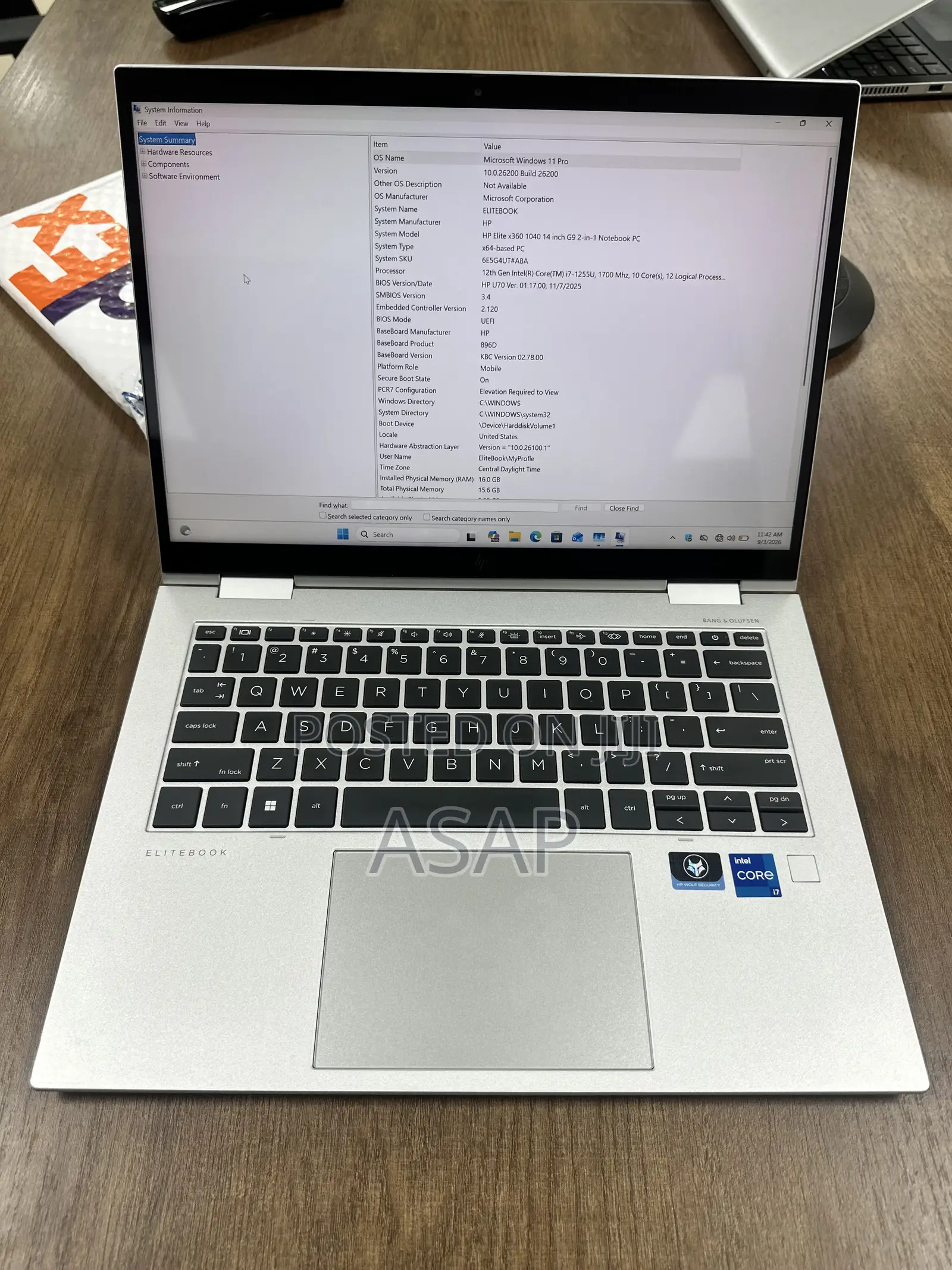 New Laptop HP EliteBook x360 1040 G9 16GB Intel Core i7 SSD 512GB