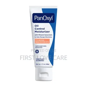 PanOxyl Oil Control Moisturizer With Mineral Sunscreen Spectrum SPF30