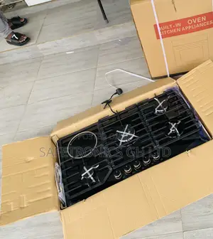 Premium Good Inbuilt Black Kenwood 4+1 Hob