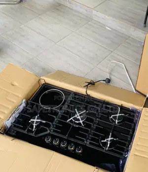 Premium Good Inbuilt Black Kenwood 4+1 Hob