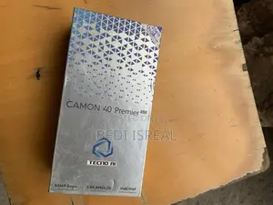 New Tecno Camon 40 Premier 5G 256 GB Black