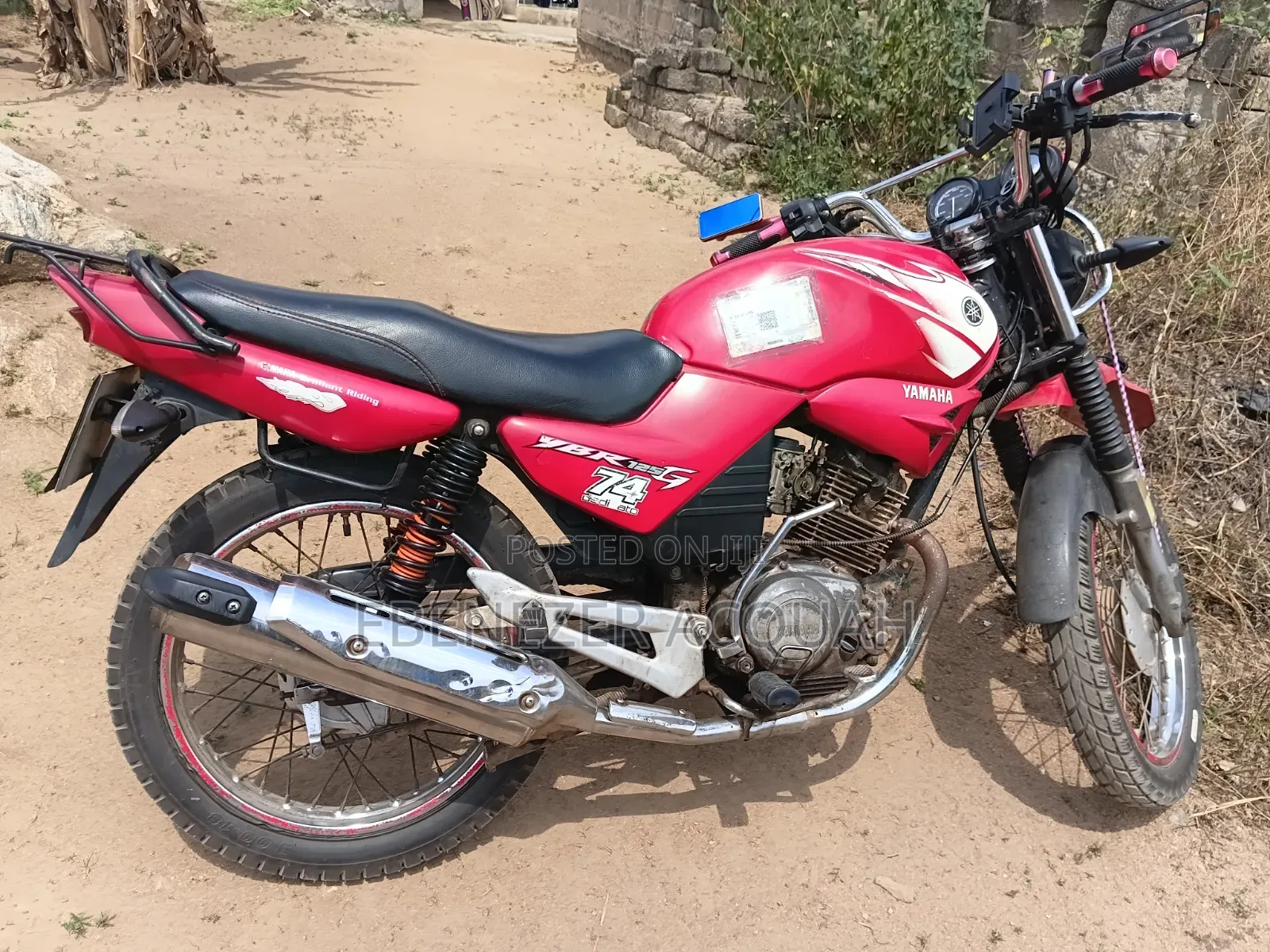 Yamaha YBR125 2015 Red