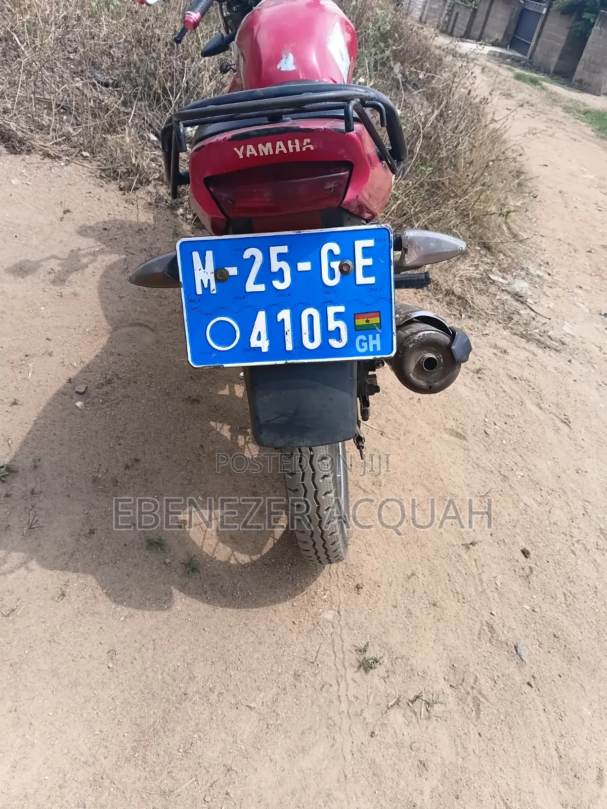 Yamaha YBR125 2015 Red