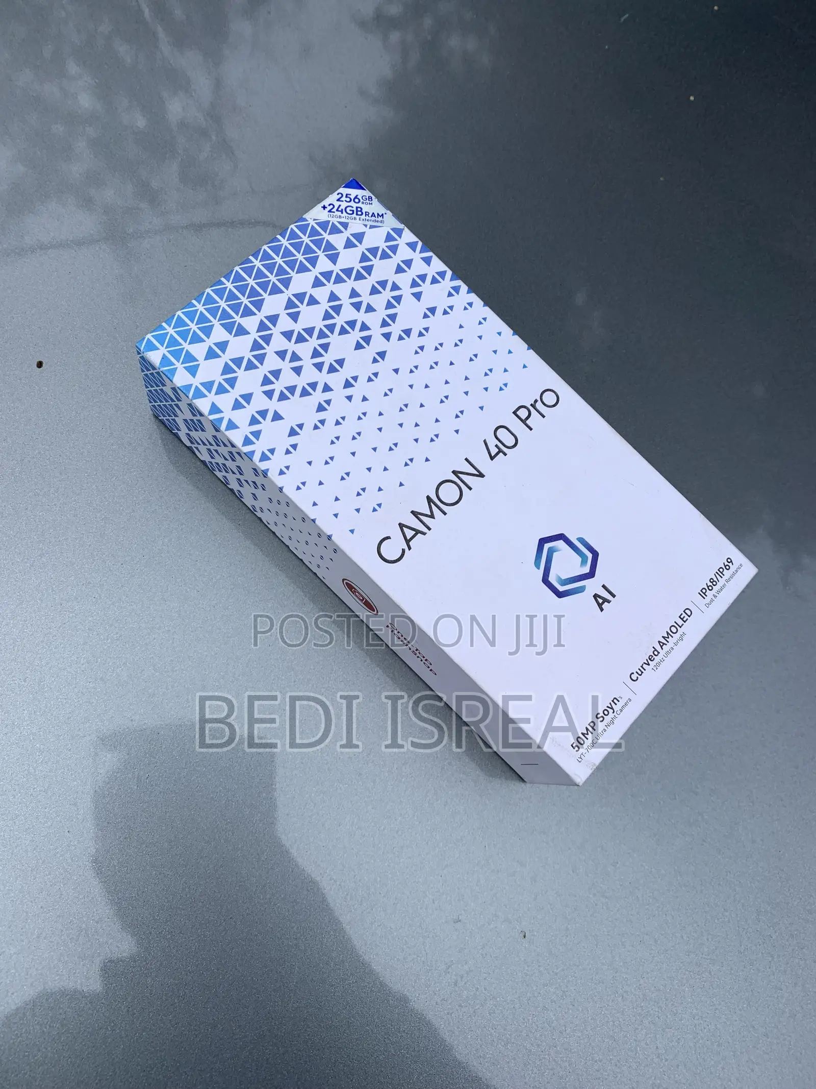 New Tecno Camon 40 Pro 4G 256 GB Black