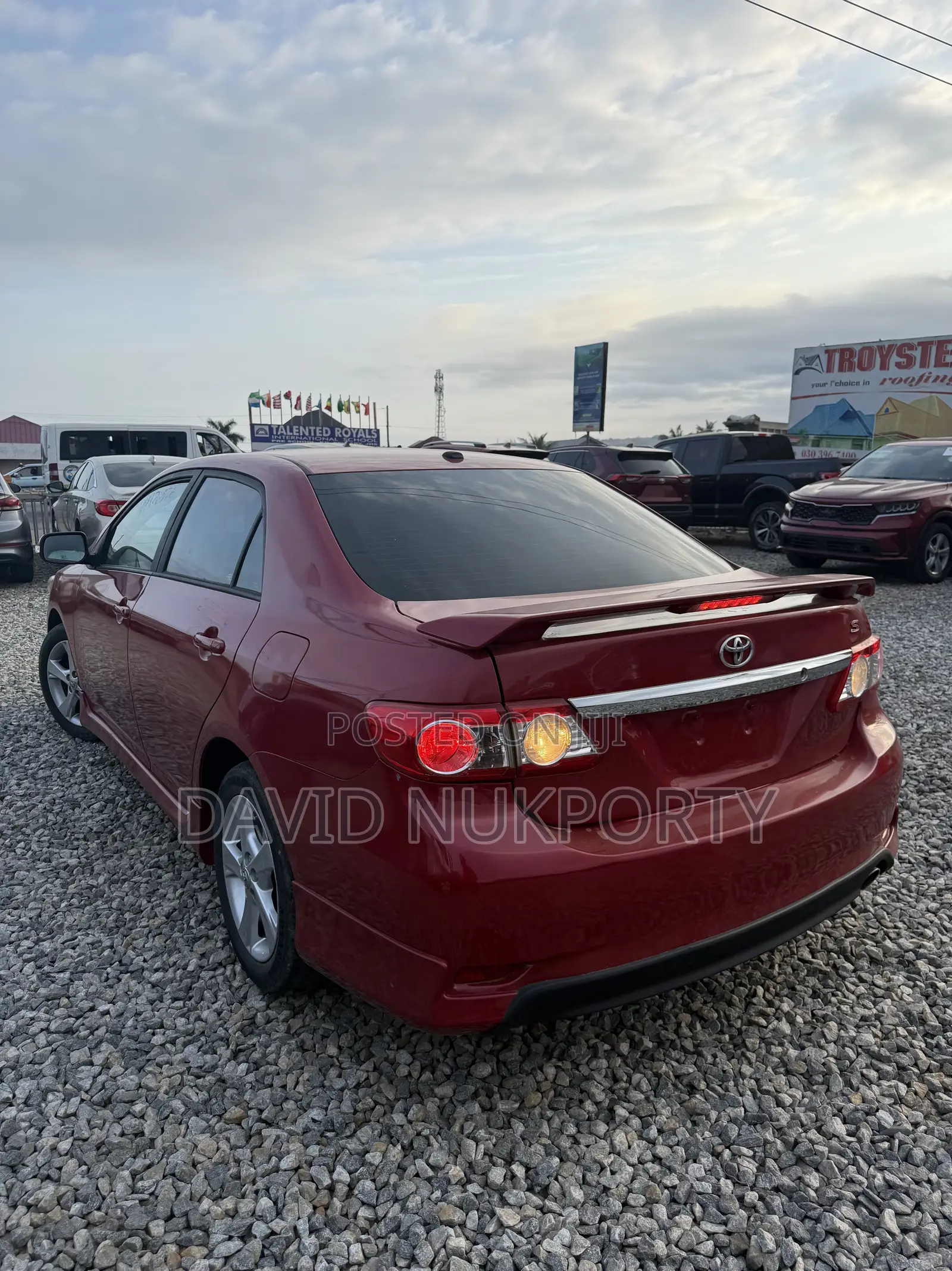 Toyota Corolla 2013 Red