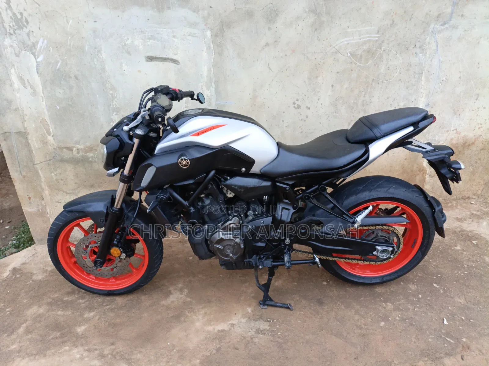 Yamaha MT-07 2020 Gray