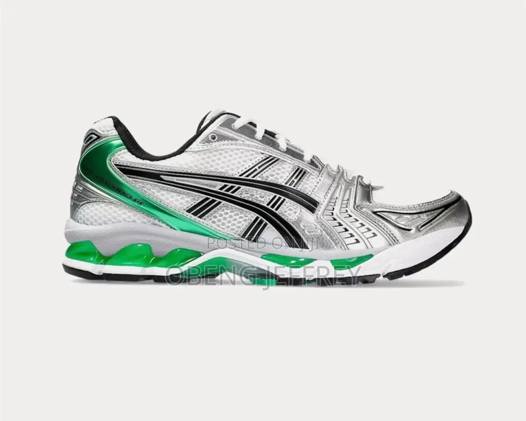 Original Asics Gel Kayano 14 White / Malachite Green