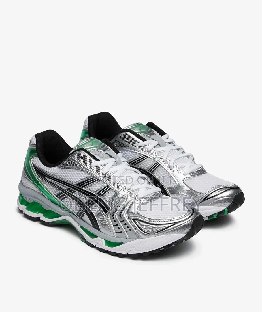 Original Asics Gel Kayano 14 White / Malachite Green
