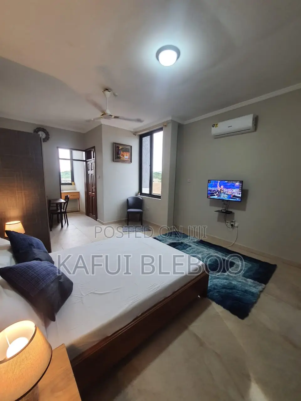 Furnished 1bdrm Condo in Ayensu Estate, Valley View Area for rent