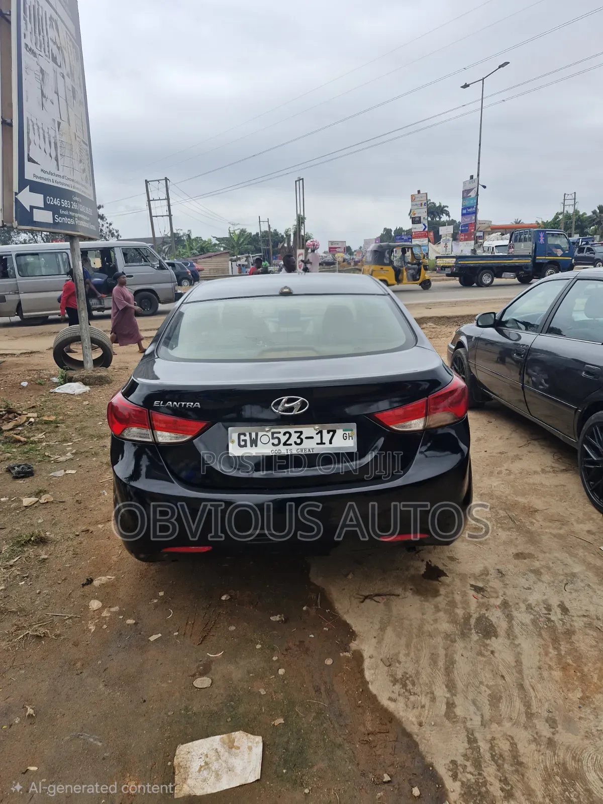 Hyundai Elantra GLS Sedan FWD (1.8L 4cyl 6A) 2013 Black