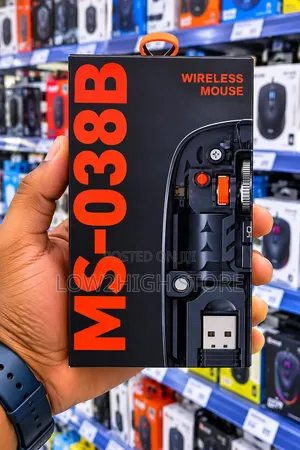 MS-038B Wireless Rechargeable Mouse