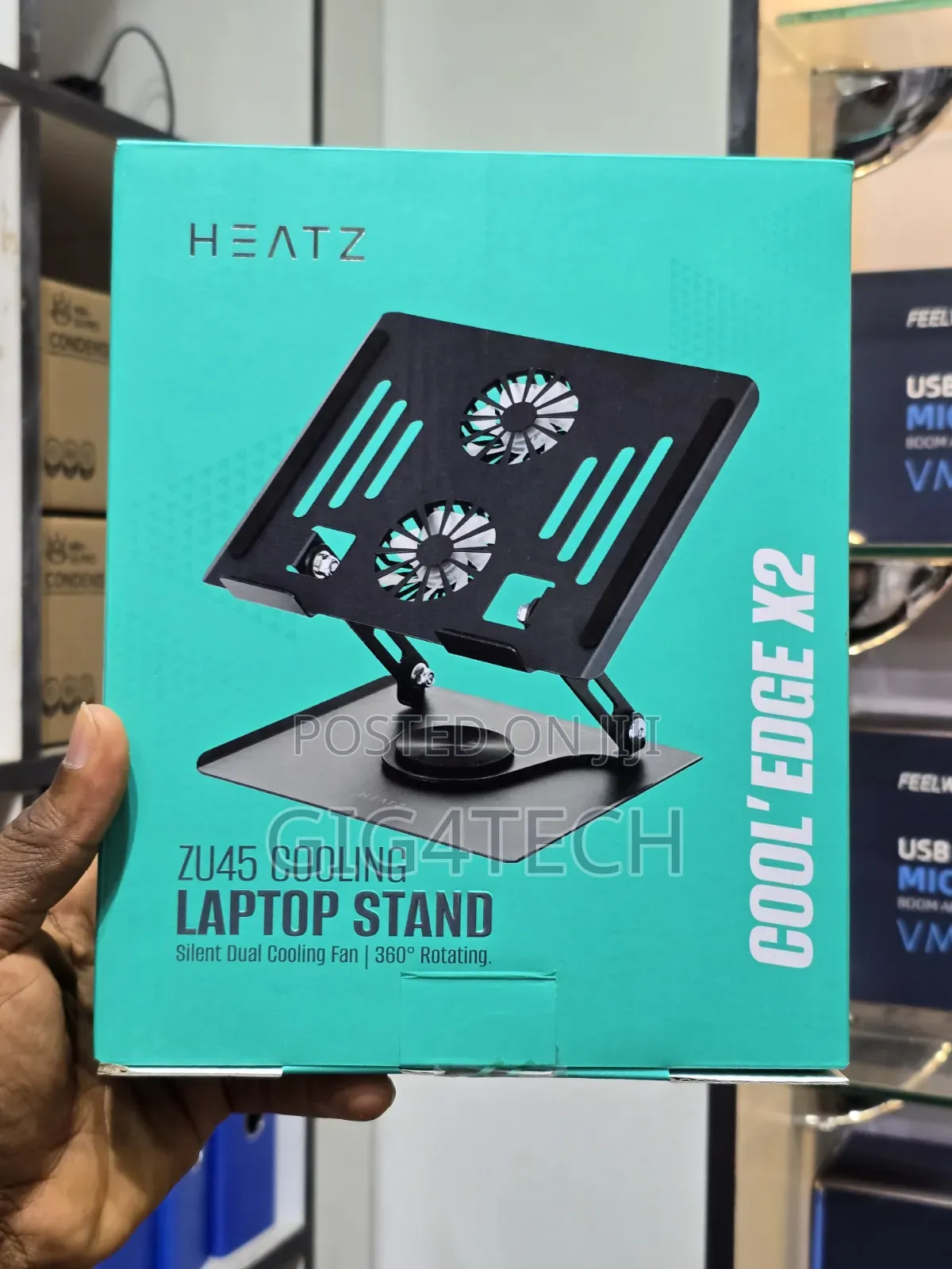Heatz ZU45 Cooling Laptop Stand
