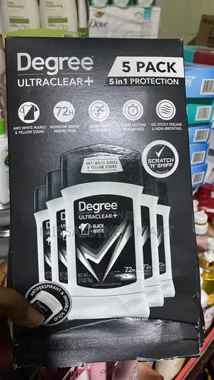 Degree Ultraclear 5 Pack Antiperspirant