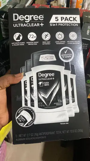 Degree Ultraclear 5 Pack Antiperspirant