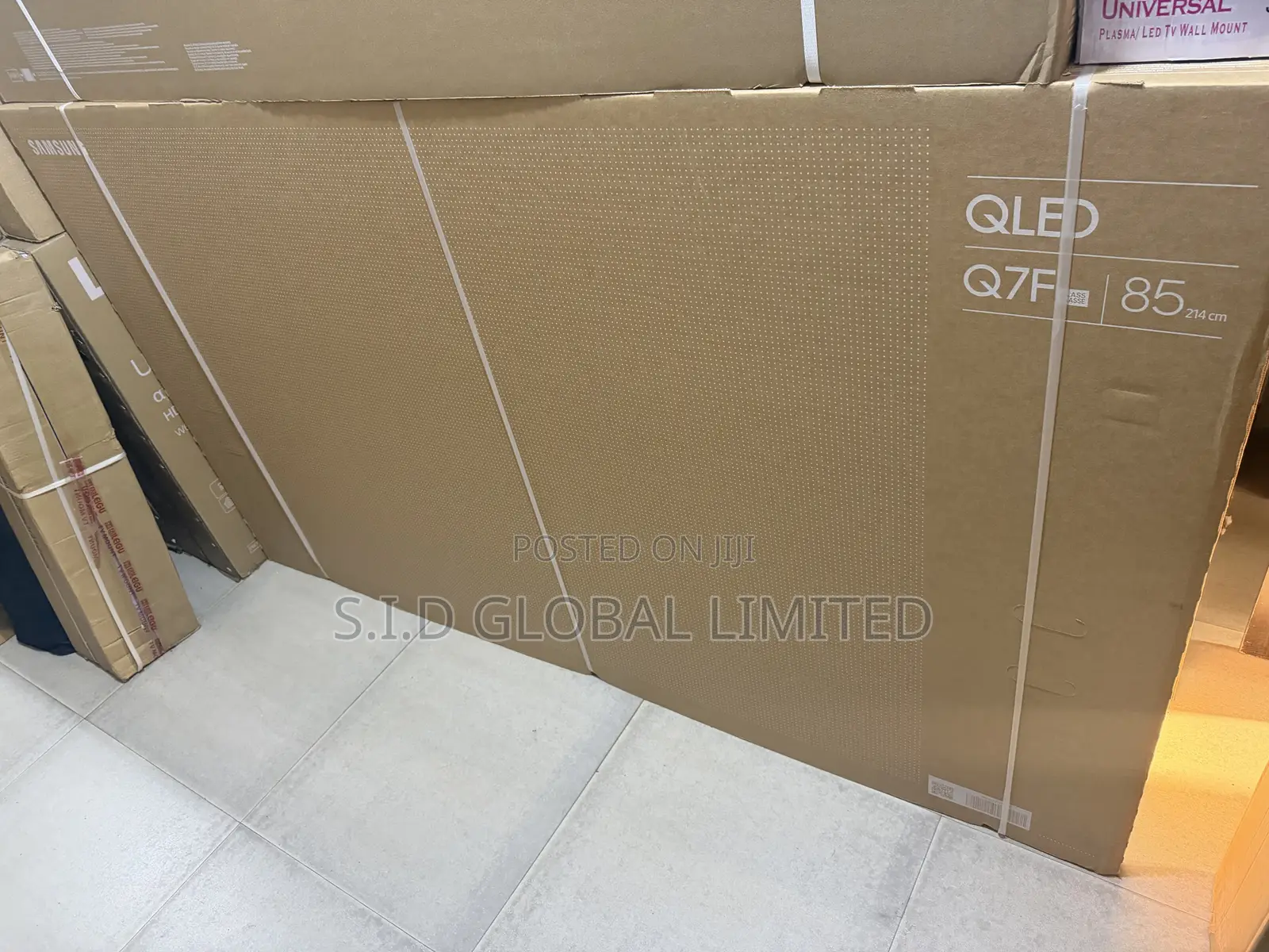 Samsung 85” QLED 85Q7F) Quantum HDR 4K Upscaling, Gaming Hub, Alexa