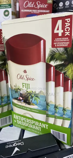 Old Spice Fiji Antiperspirant 4 Pack