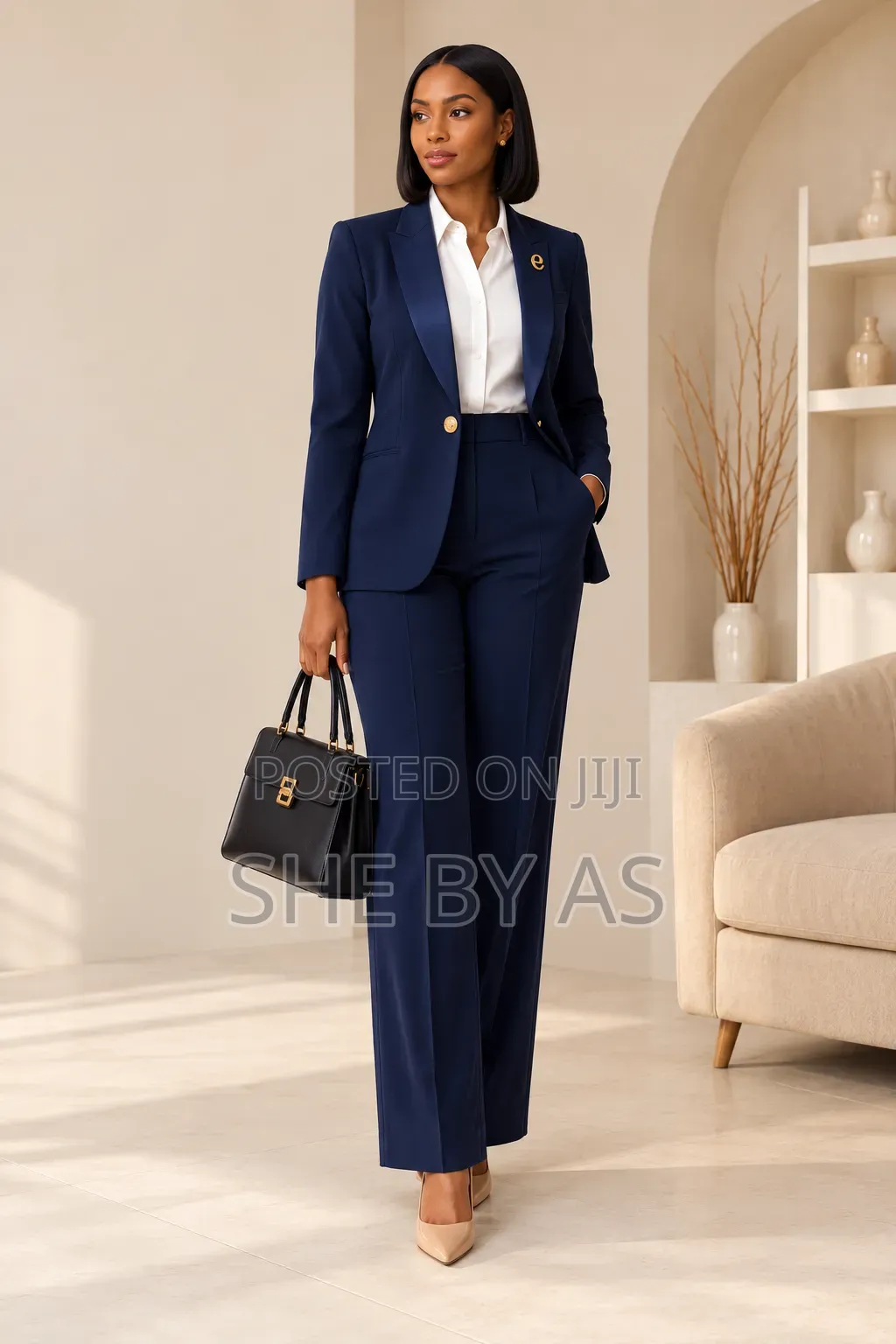 She by As: Signature Women’S Power Suit – Premium Turkish Tailored Fit