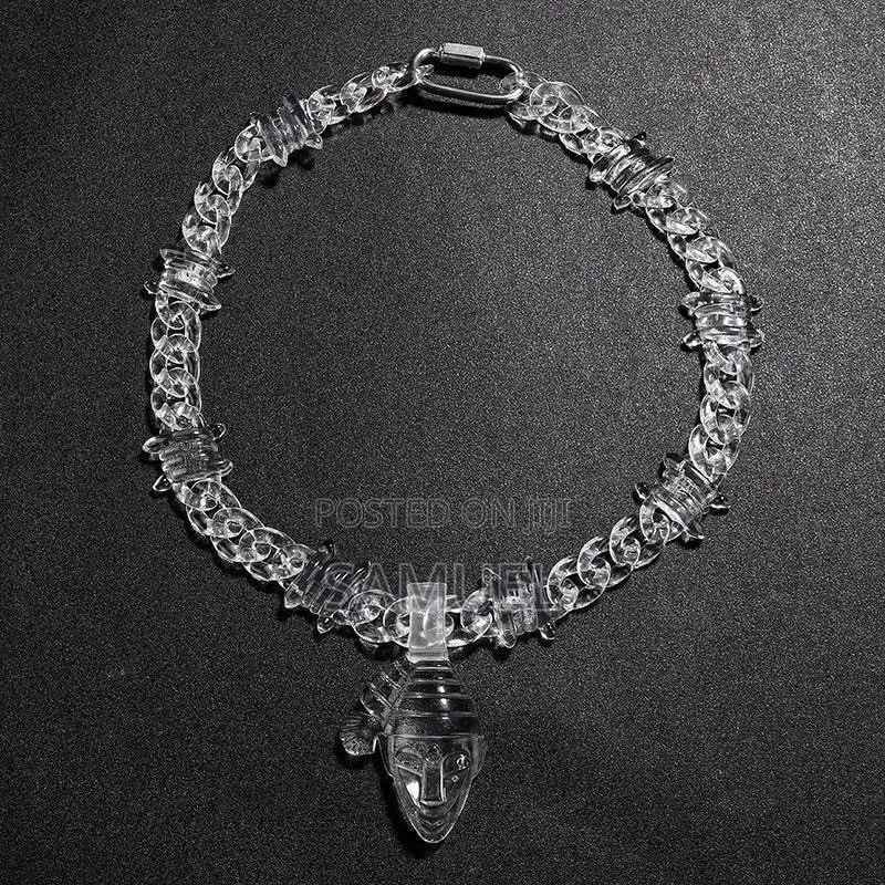 Necklace Cgrine Hearts
