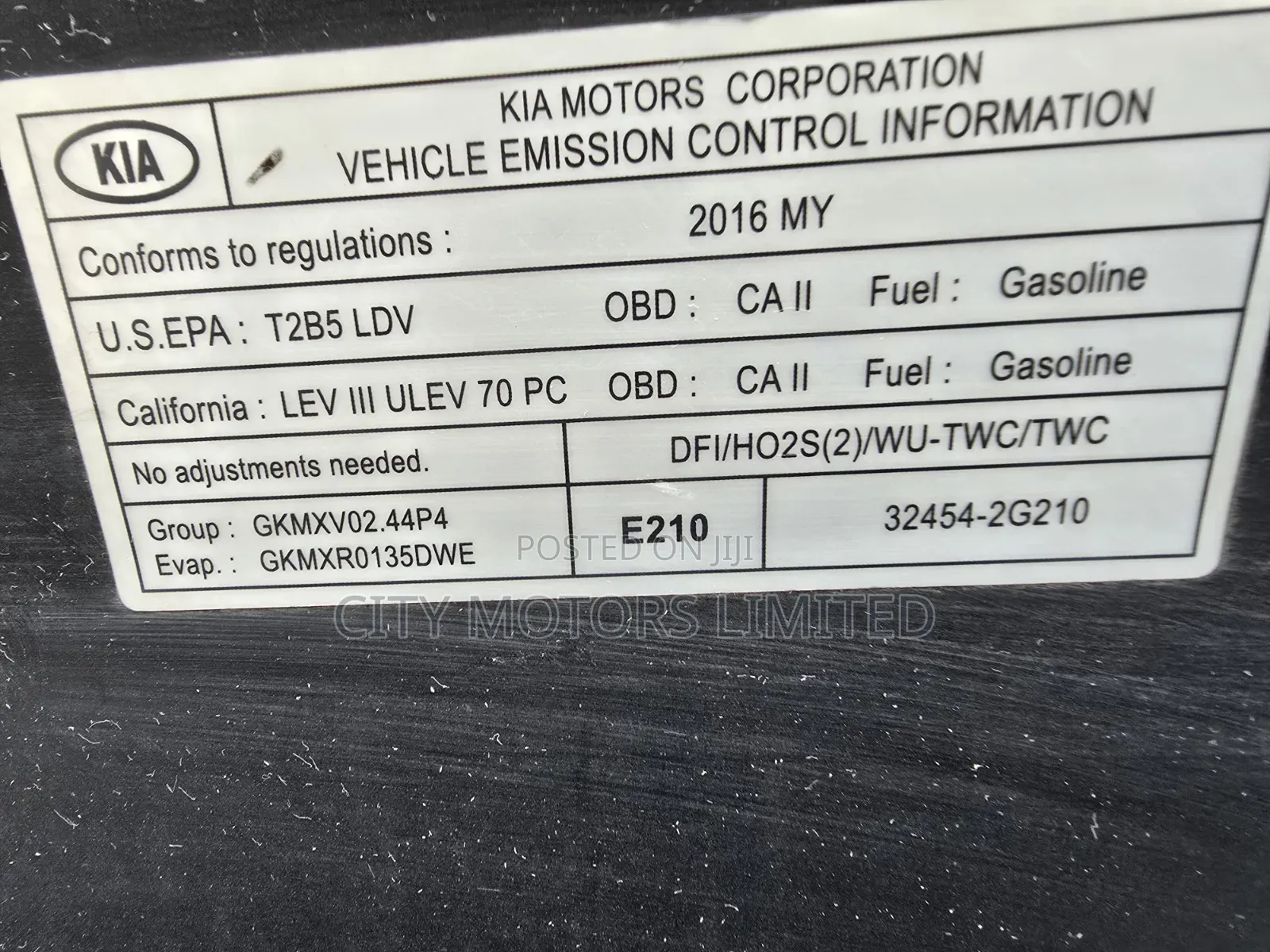 Kia Sorento 4dr SUV 2016 Black
