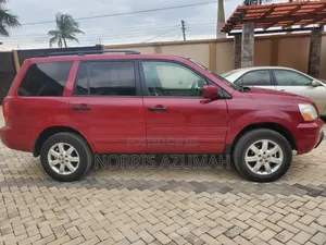 Honda Pilot EX-L 4x4 (3.5L 6cyl 5A) 2005 Red