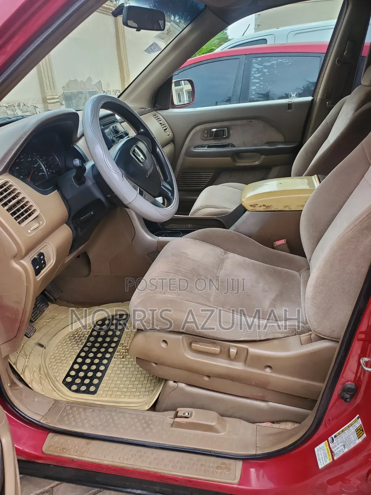 Honda Pilot EX-L 4x4 (3.5L 6cyl 5A) 2005 Red