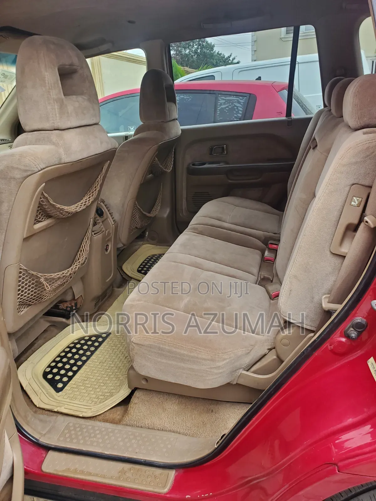 Honda Pilot EX-L 4x4 (3.5L 6cyl 5A) 2005 Red