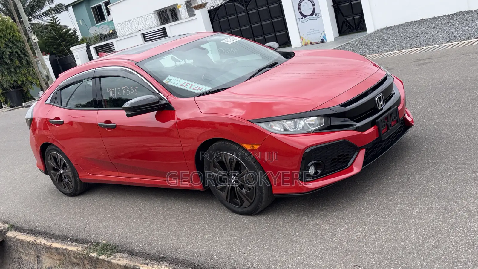 Honda Civic EX Hatchback 2018 Red