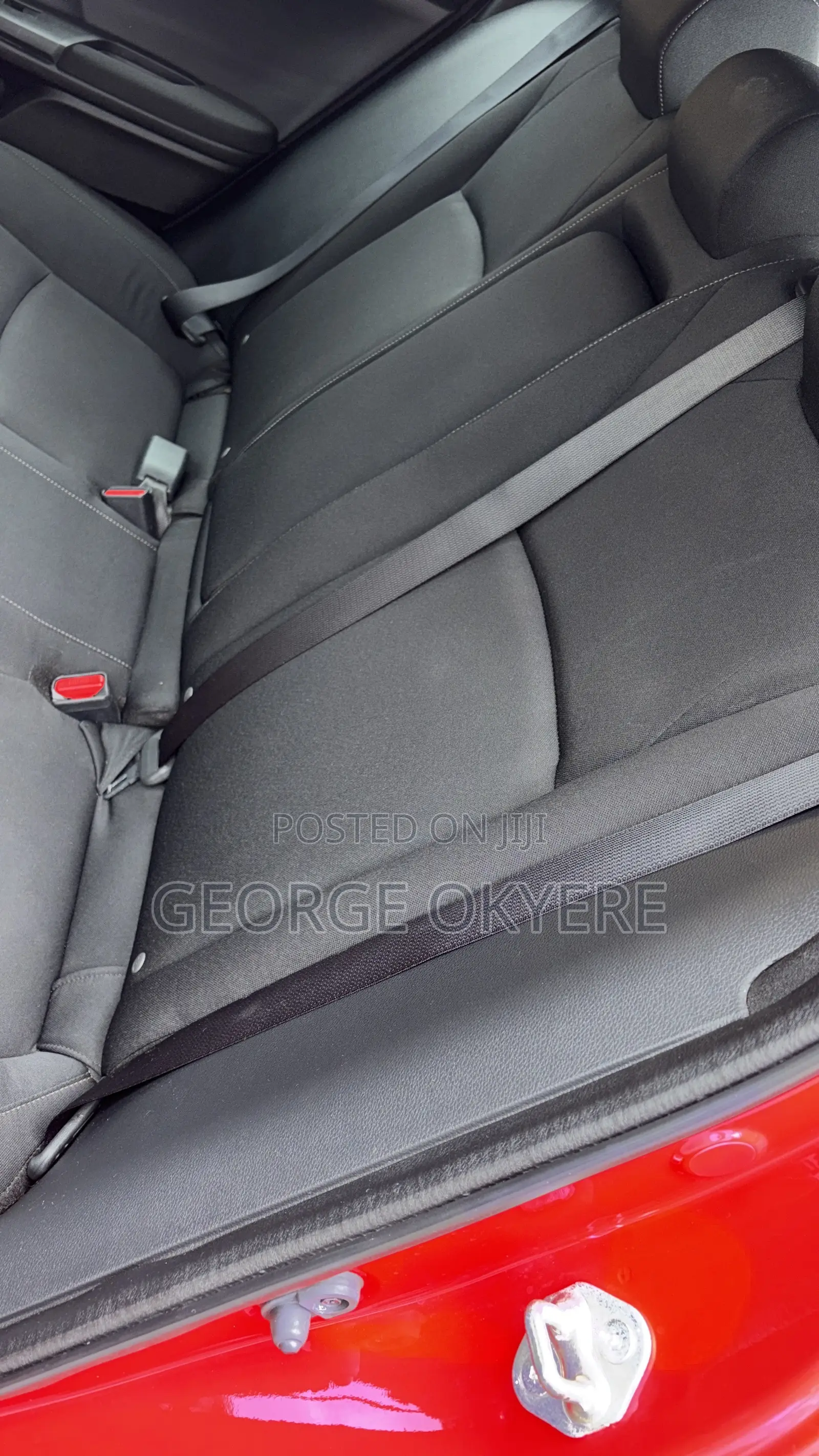 Honda Civic EX Hatchback 2018 Red