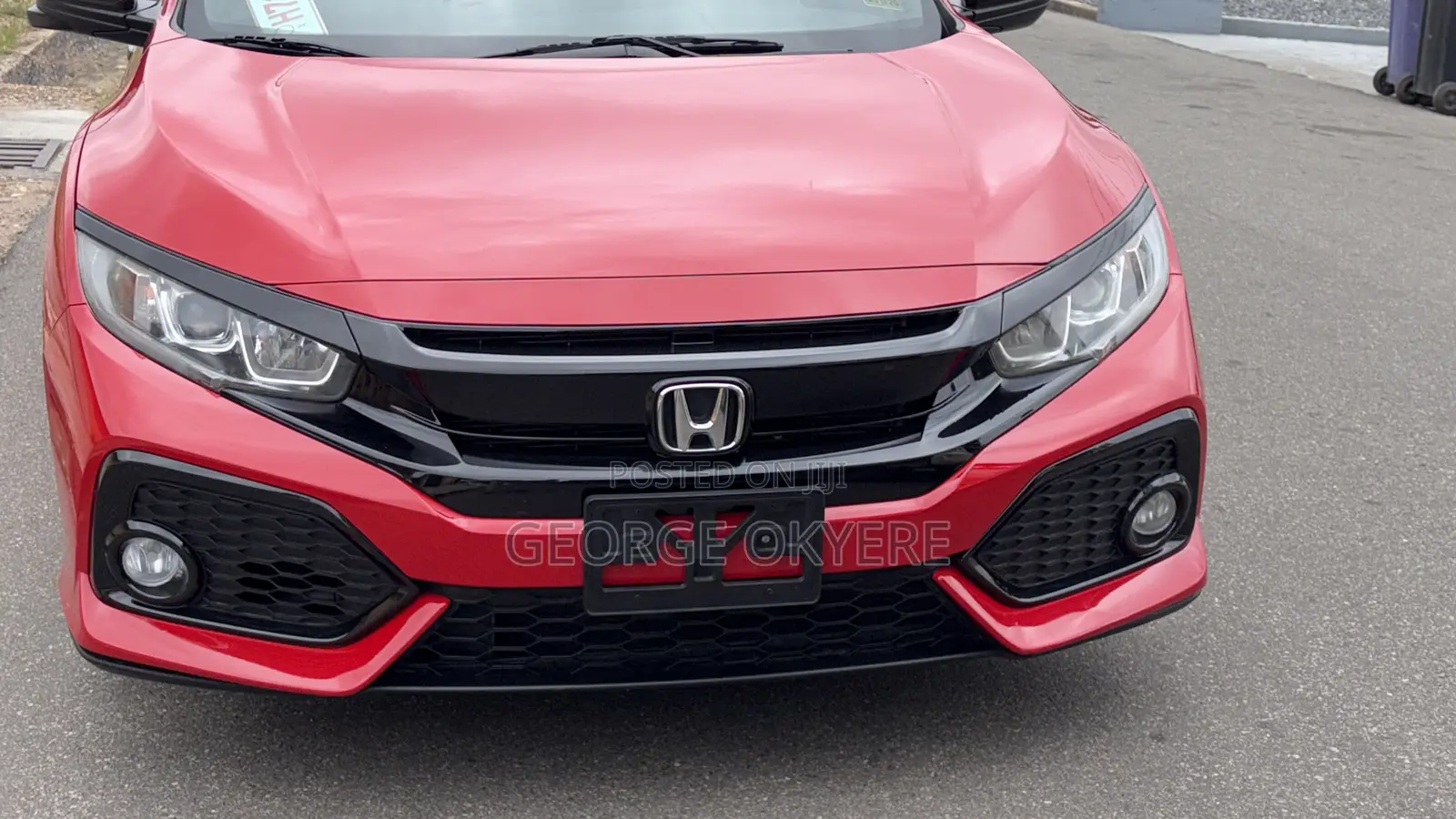 Honda Civic EX Hatchback 2018 Red