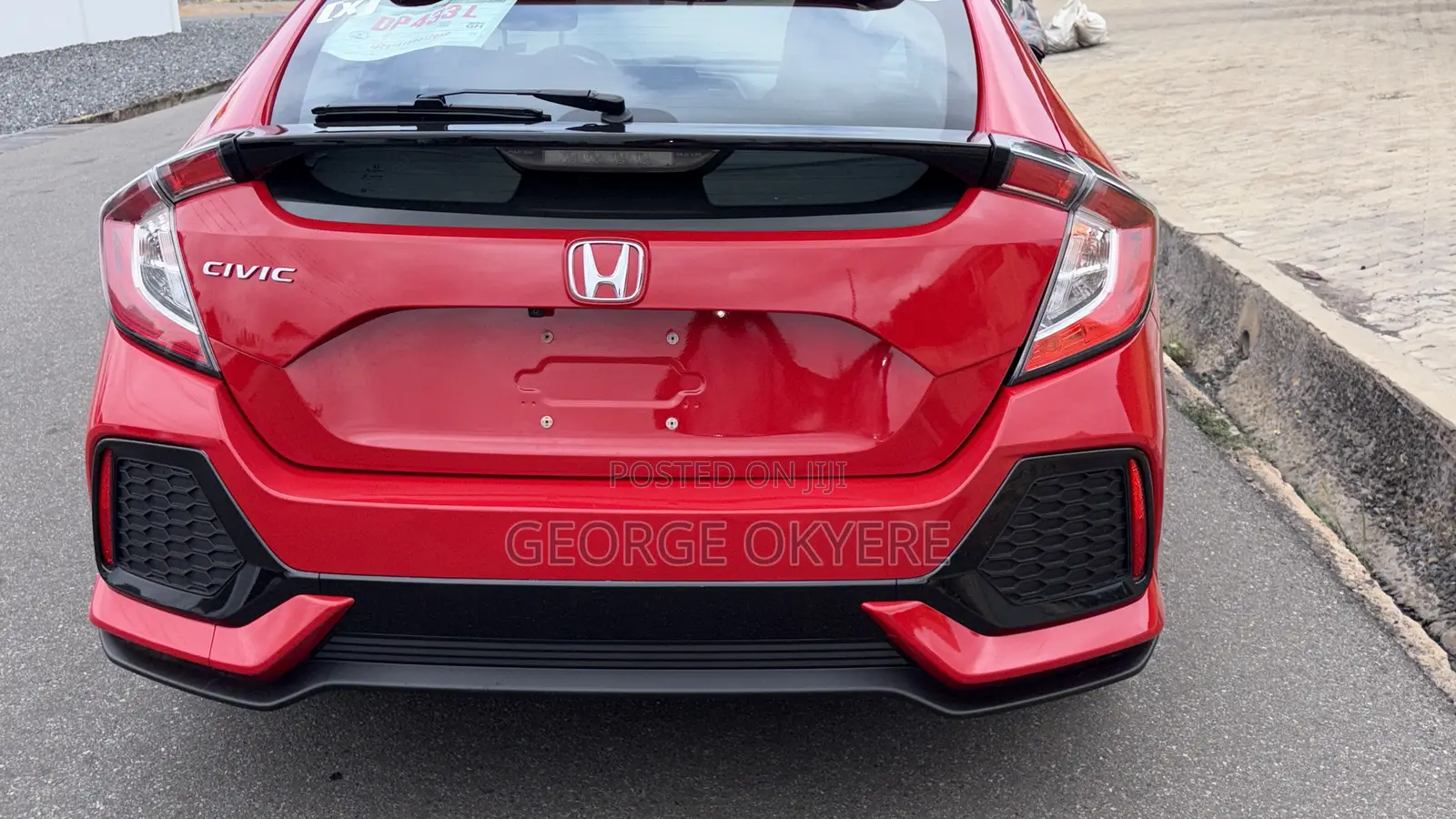 Honda Civic EX Hatchback 2018 Red