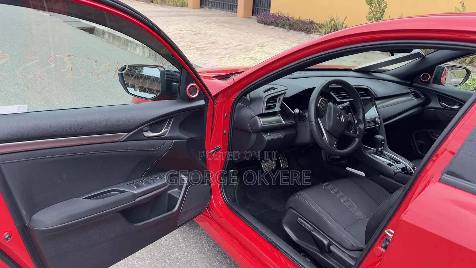 Honda Civic EX Hatchback 2018 Red