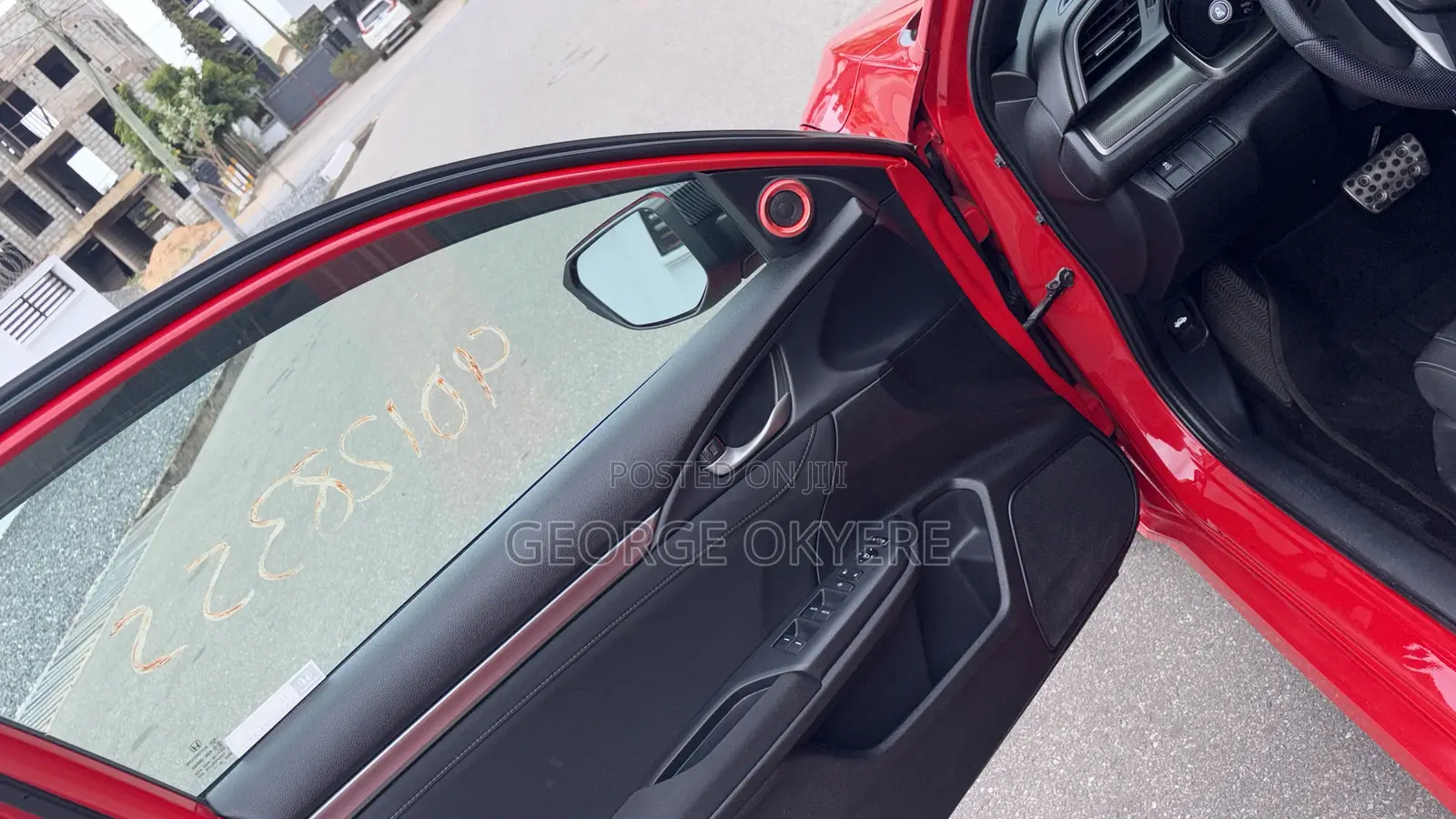Honda Civic EX Hatchback 2018 Red