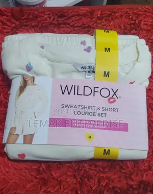 Wildfox Sweatshirt Short Lounge Set.