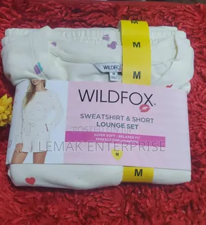 Wildfox Sweatshirt Short Lounge Set.