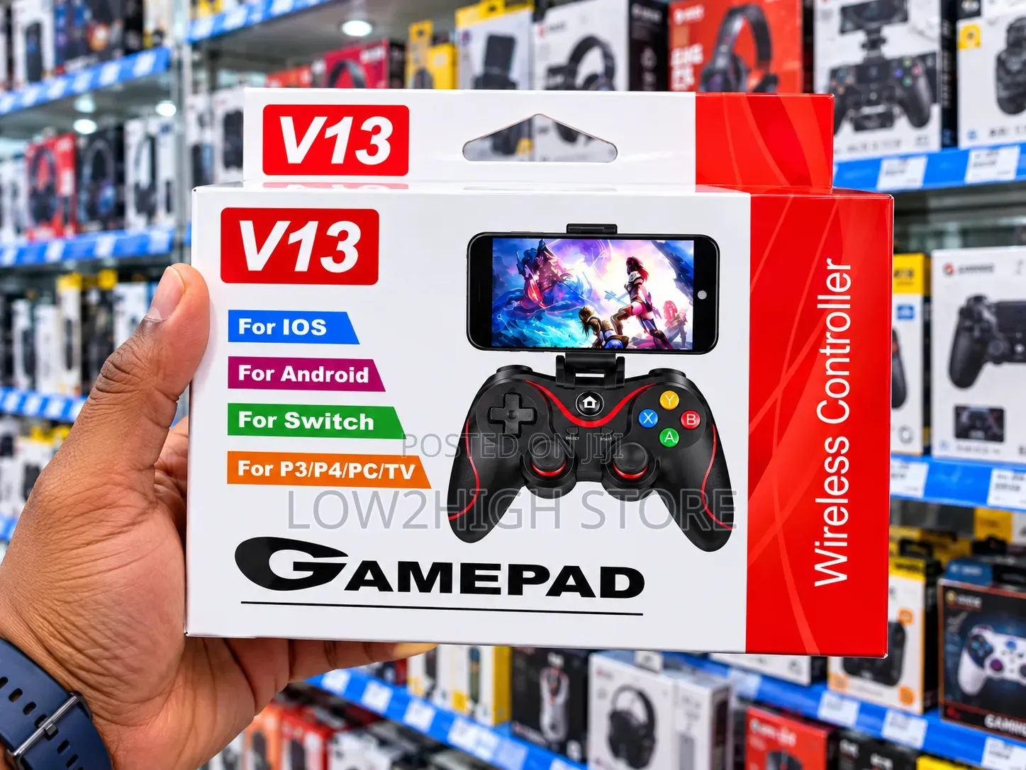 V13 Wireless Bluetooth Gamepad Controller