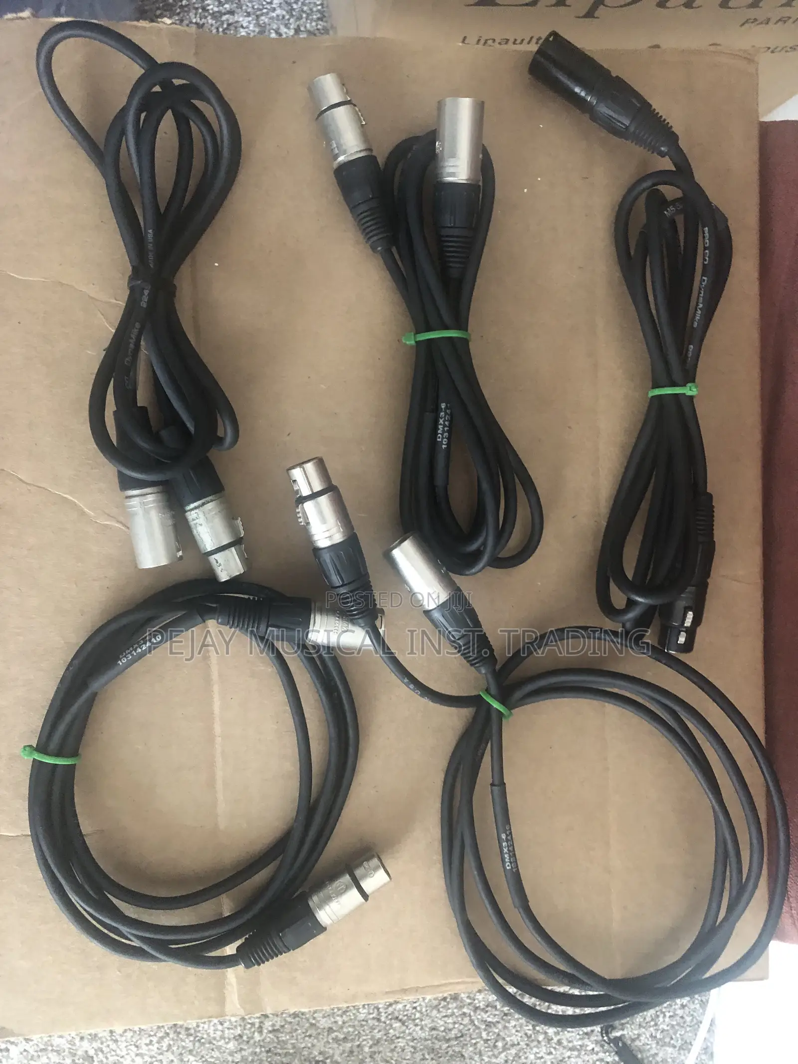 USA XLR Microphone Studio Cables (5ft to 25ft)