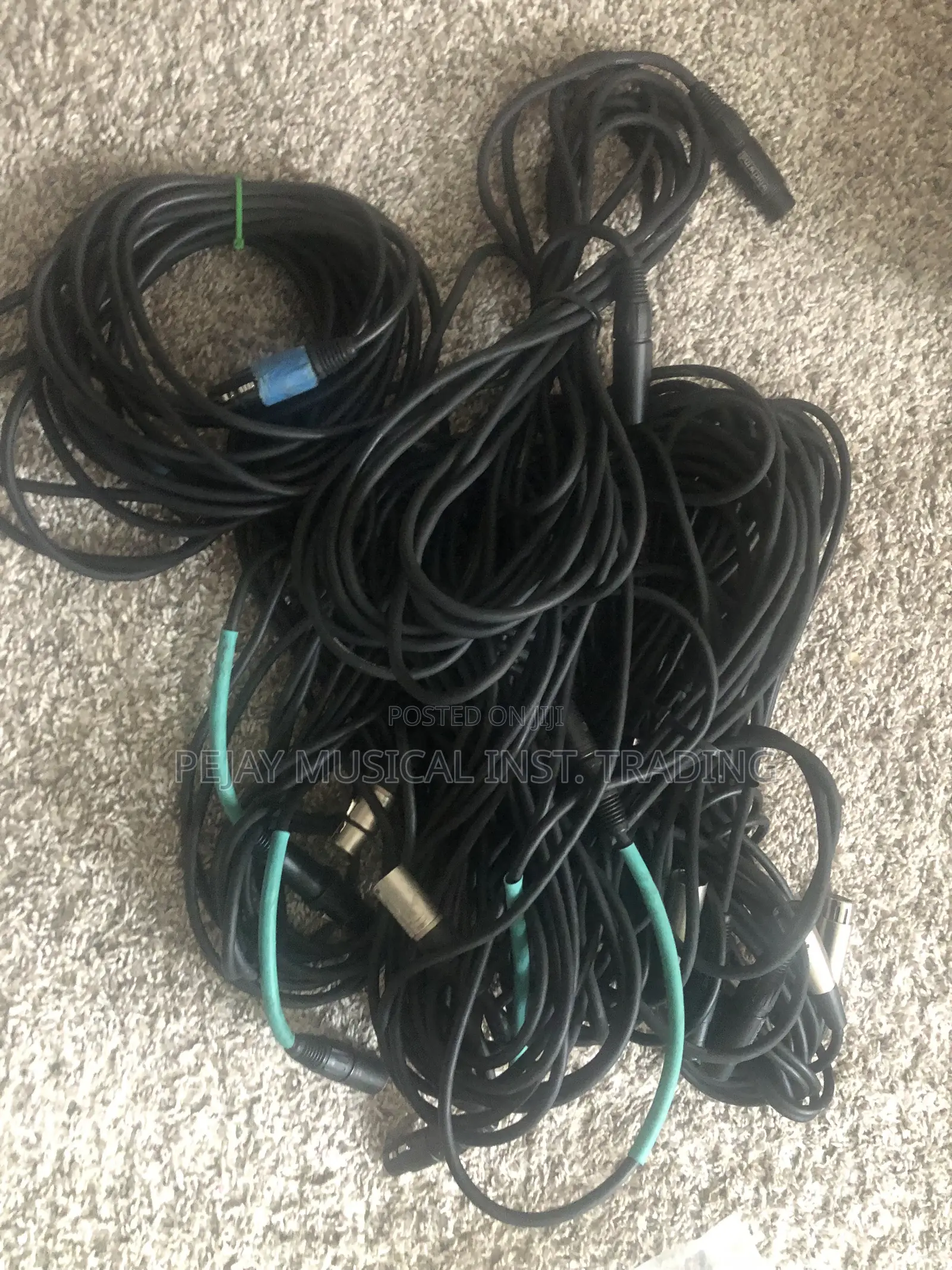 USA XLR Microphone Studio Cables (5ft to 25ft)