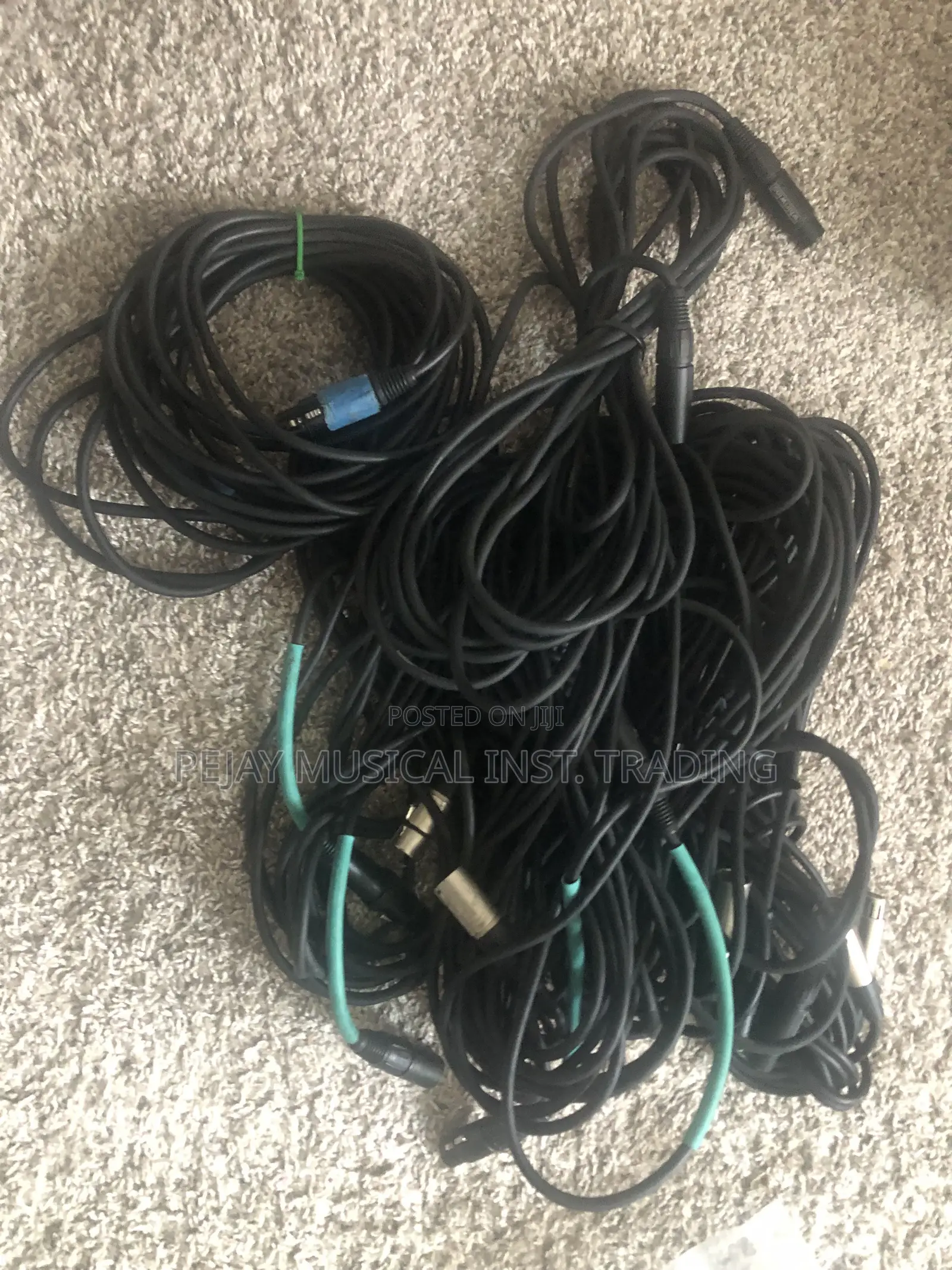 USA XLR Microphone Studio Cables (5ft to 25ft)