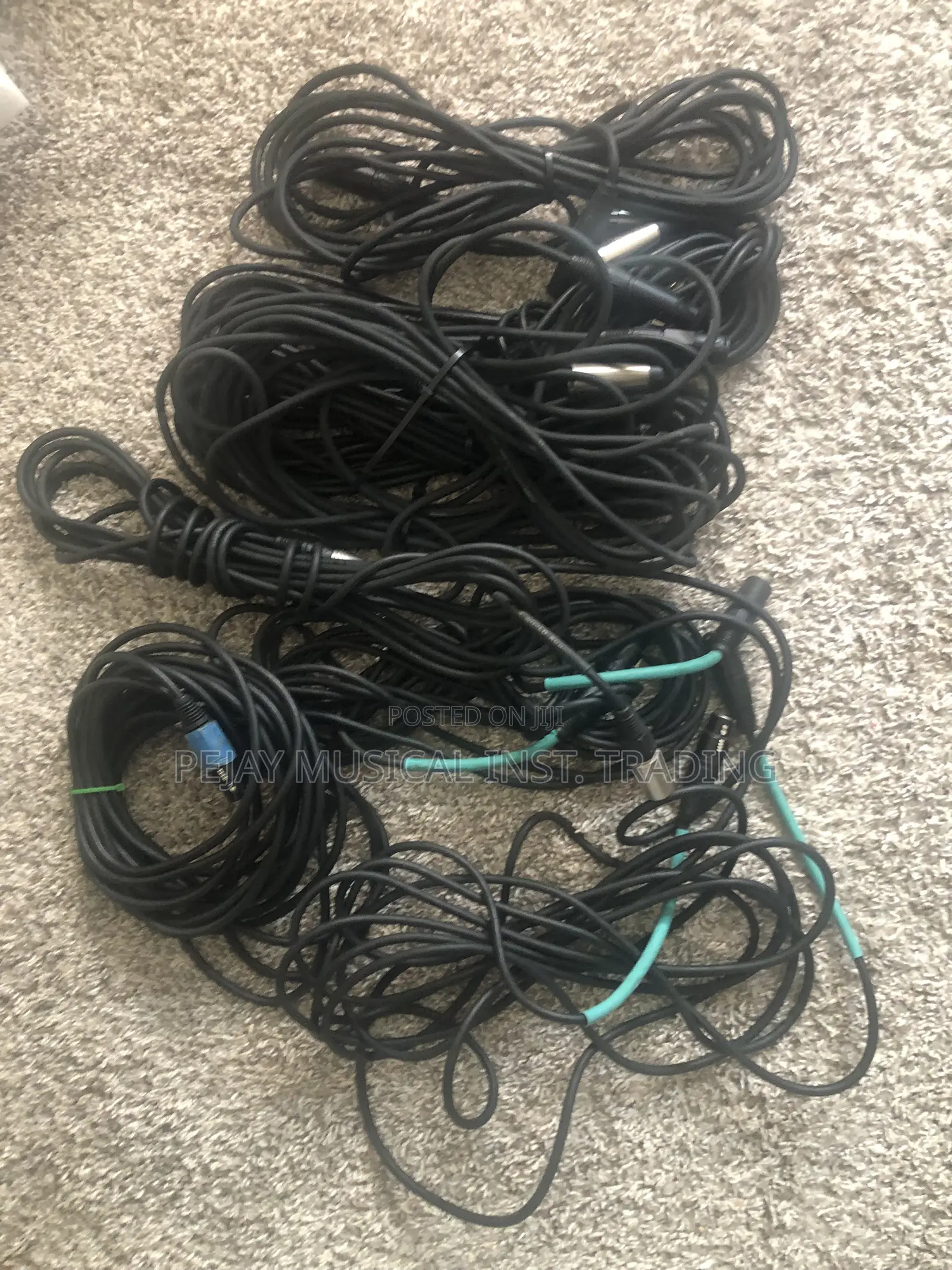 USA XLR Microphone Studio Cables (5ft to 25ft)