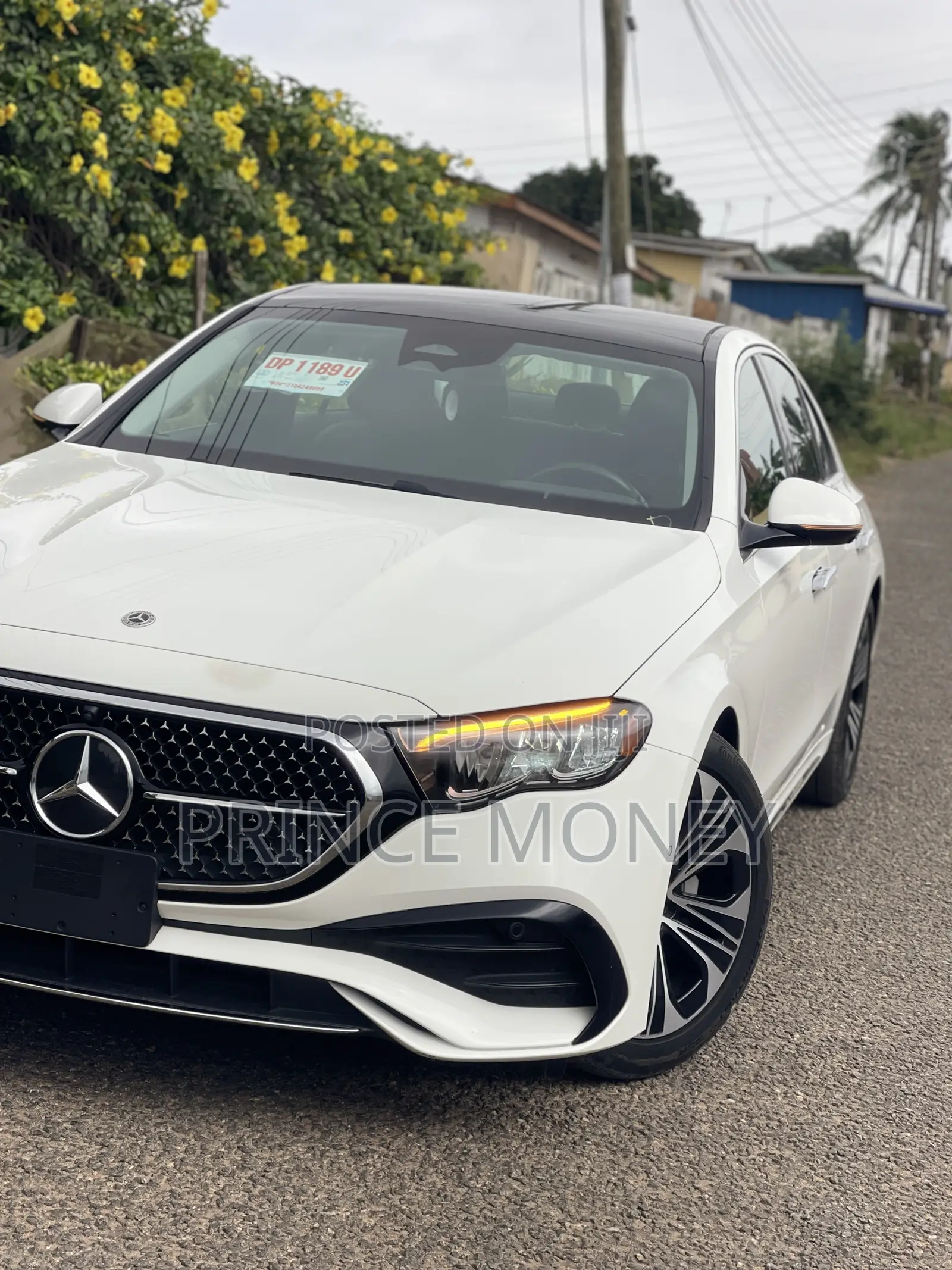 Mercedes-Benz E350 2025 White