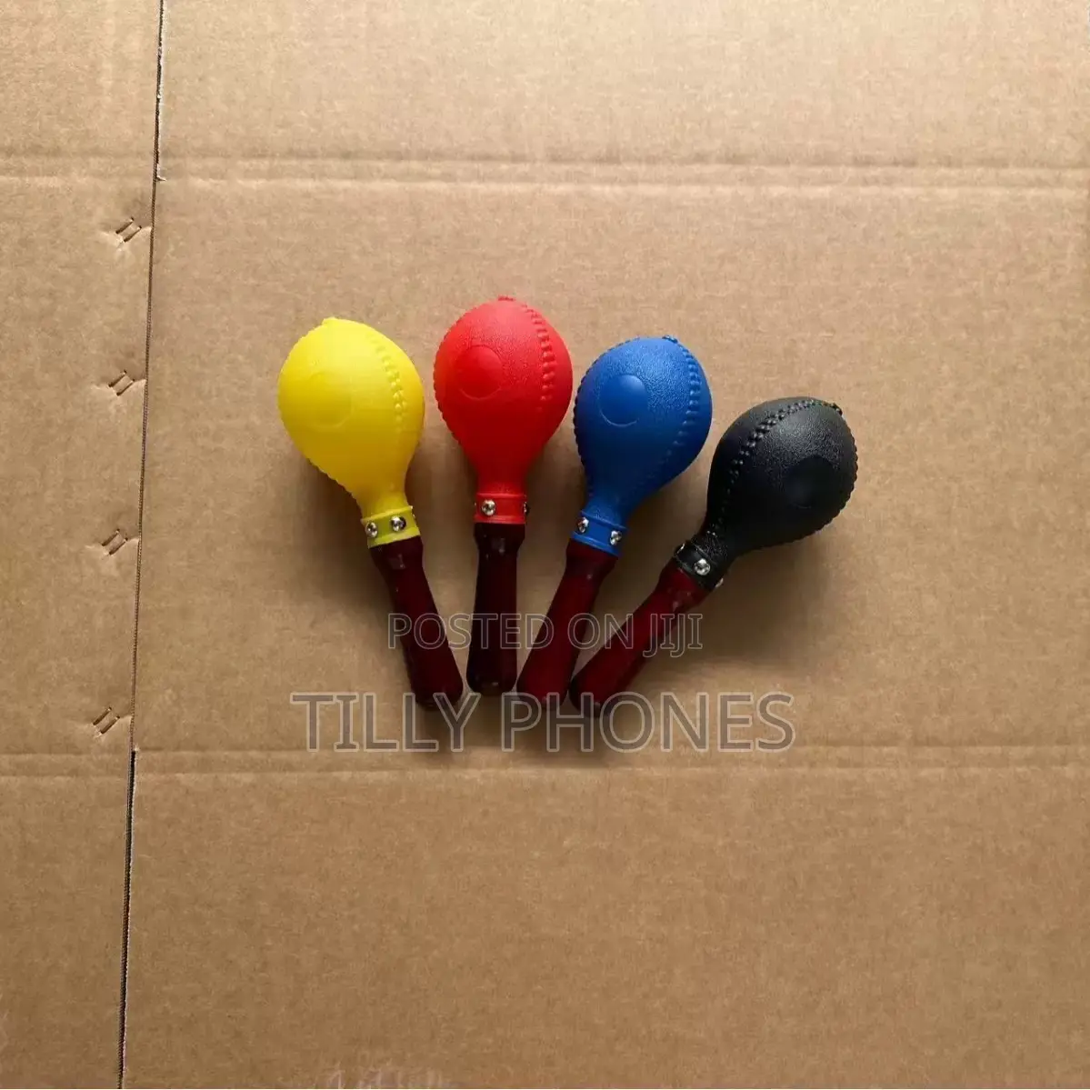 Wooden Handle Maracas